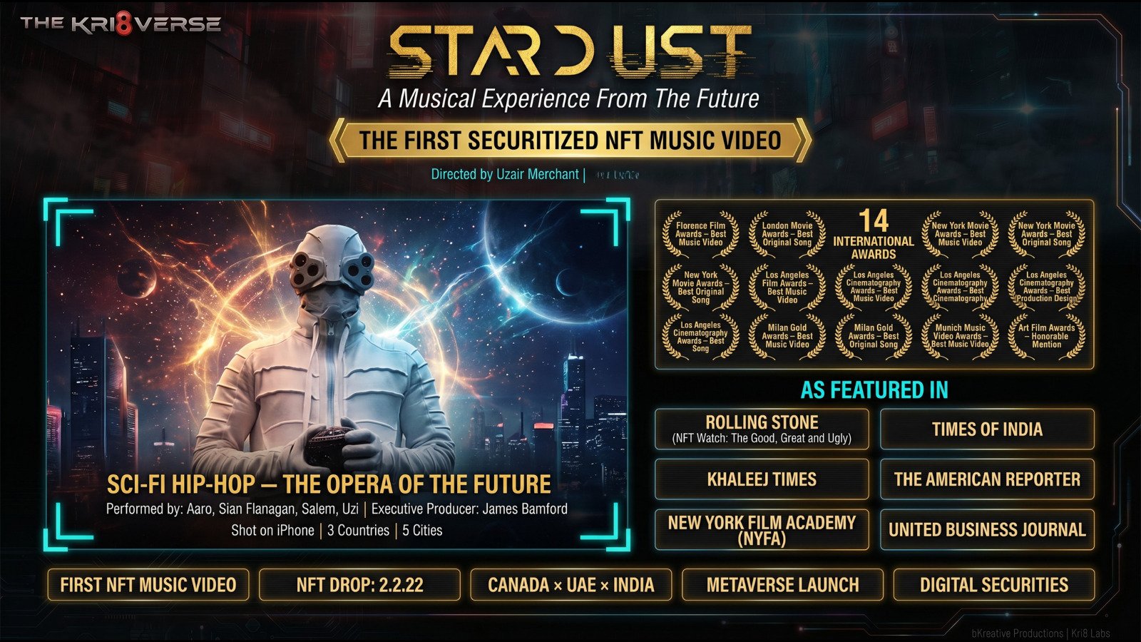 Stardust music video showcase